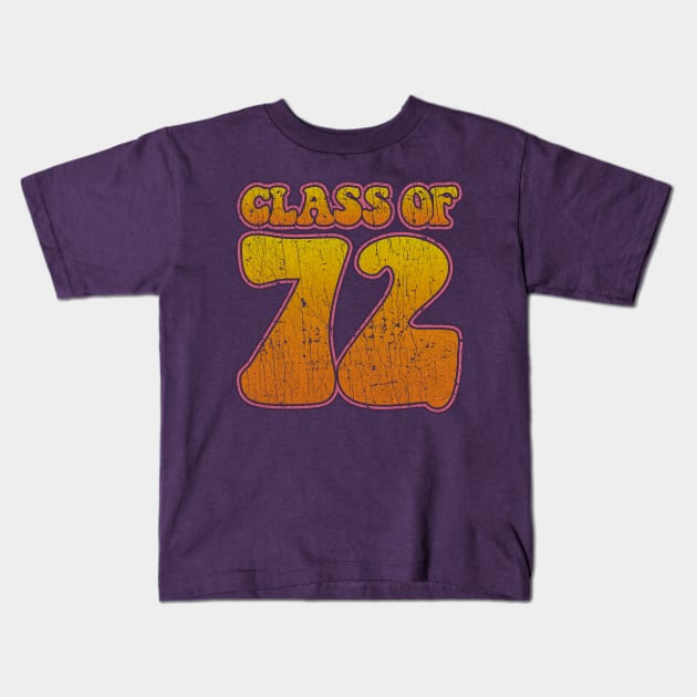 Class of 1972 Kids T-Shirt by JCD666